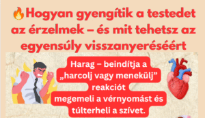 Hogyan gyengítik a testedet az érzelmek – és mit tehetsz az egyensúly visszanyeréséért